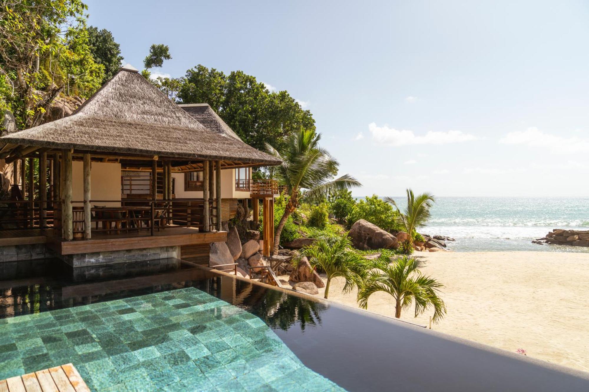 منتجع كونستانس ليمور إدارة آنس الكبرى المظهر الخارجي الصورة Beachfront Pool Villa at Six Senses Samui