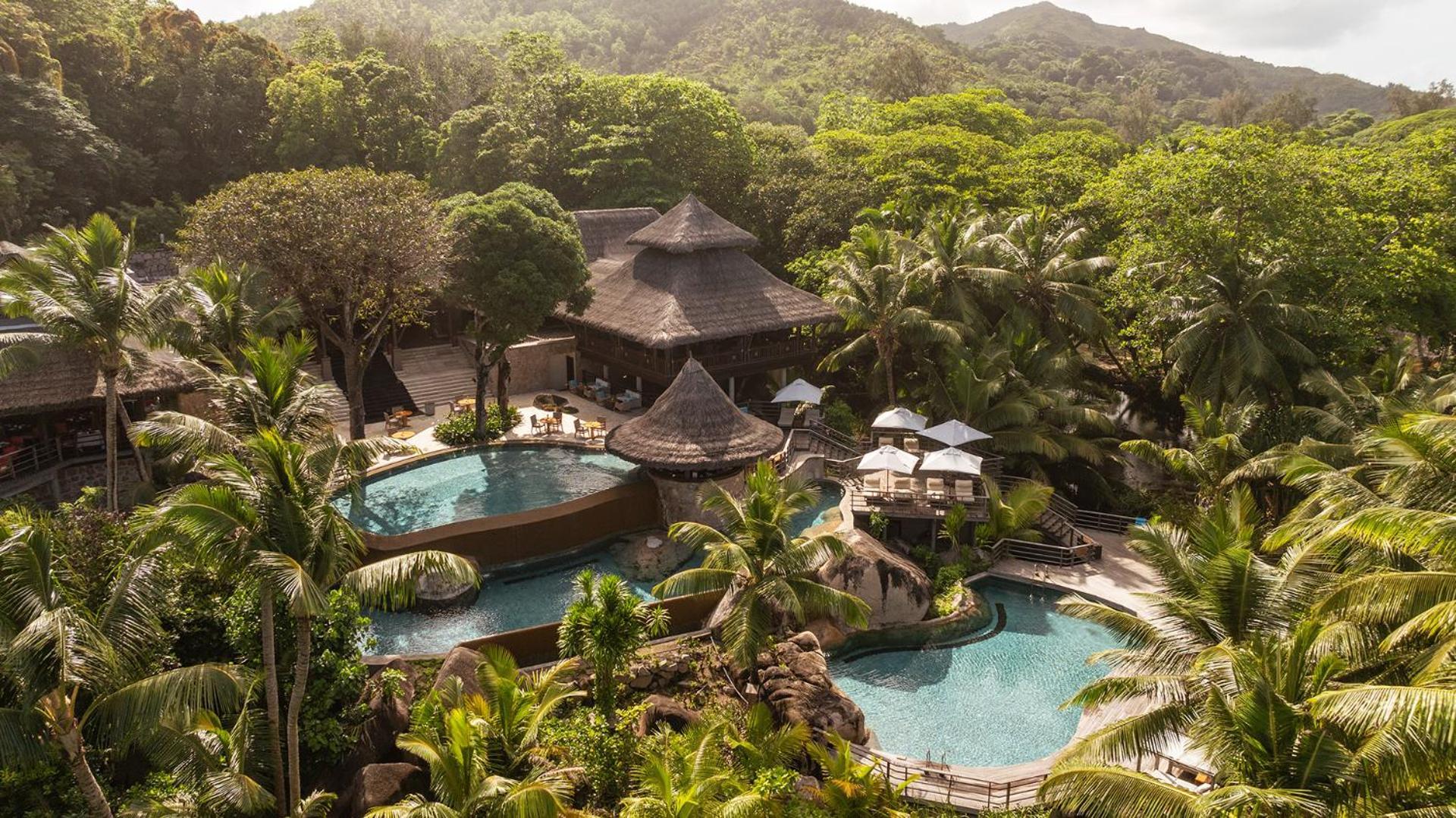 منتجع كونستانس ليمور إدارة آنس الكبرى المظهر الخارجي الصورة The Banyan Tree Spa at Banyan Tree Tamarin