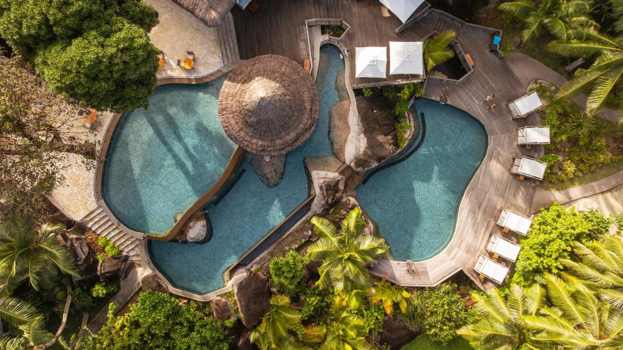 منتجع كونستانس ليمور إدارة آنس الكبرى المظهر الخارجي الصورة Aerial view of the resort